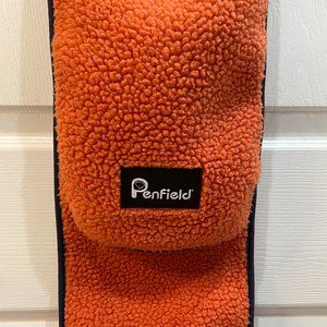 Penfield Haida Fleece Scarf Orange